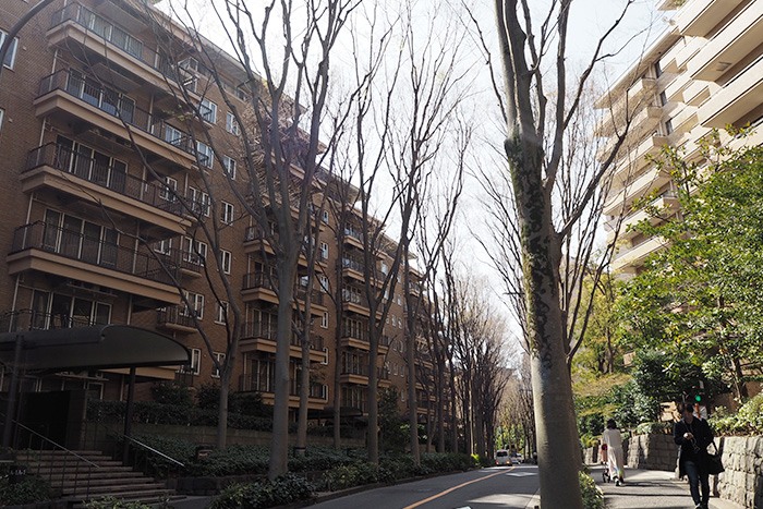 渋谷区の高級住宅街・広尾